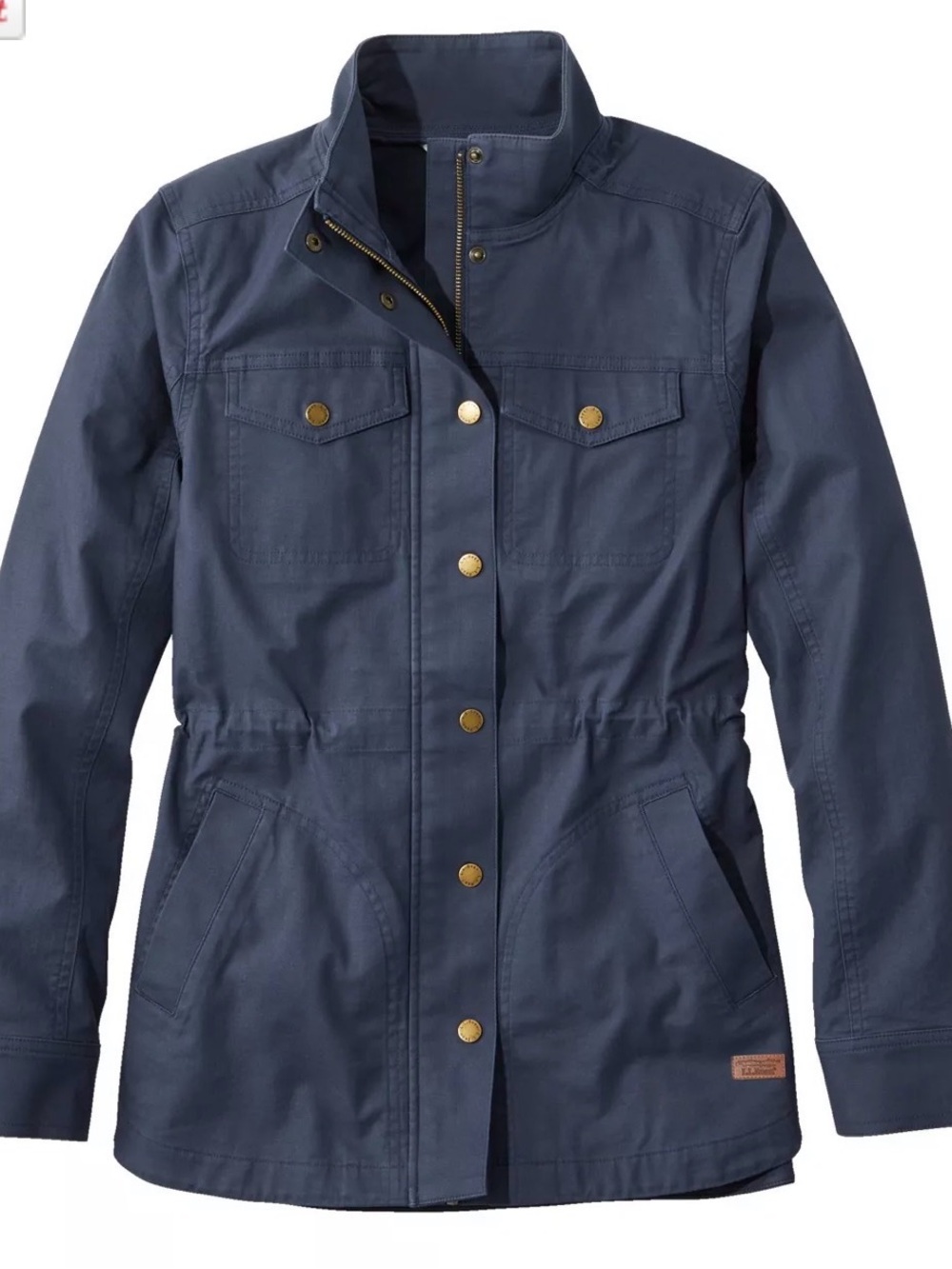 L.L.Bean Women's Dusty Navy Utility Jacket 2X NWT